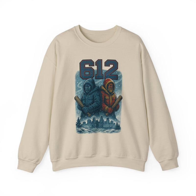 Icebound Sentinels | Minnesota Area Code Baseball Sweatshirt