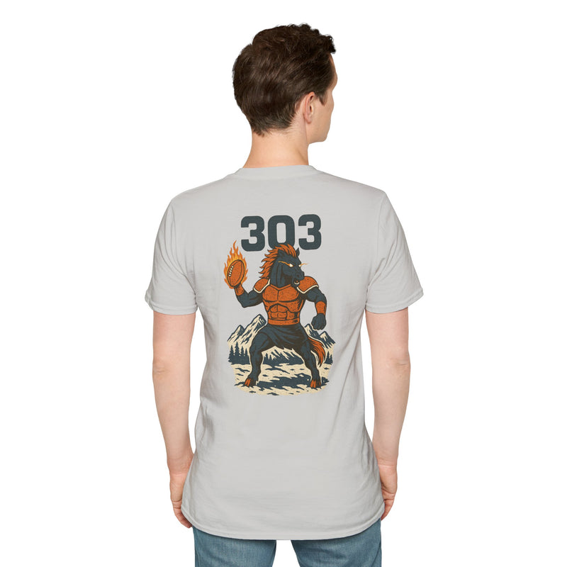 The Stormbrand | Denver Area Code Football Tee