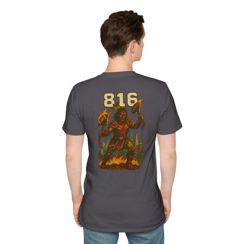 The Embermantle | Kansas City Area Code Football Tee